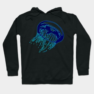 Fluorescent Jellyfish Hoodie